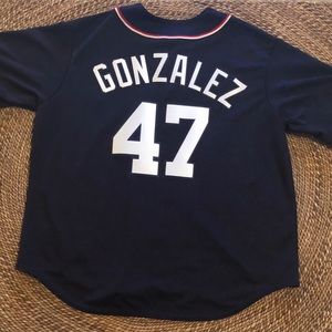 Washington Nationals Gio Gonzalez Stars & Stripes